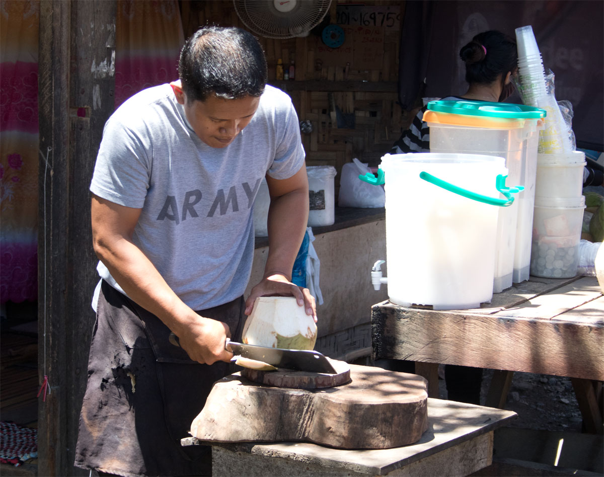 Coconut sellers