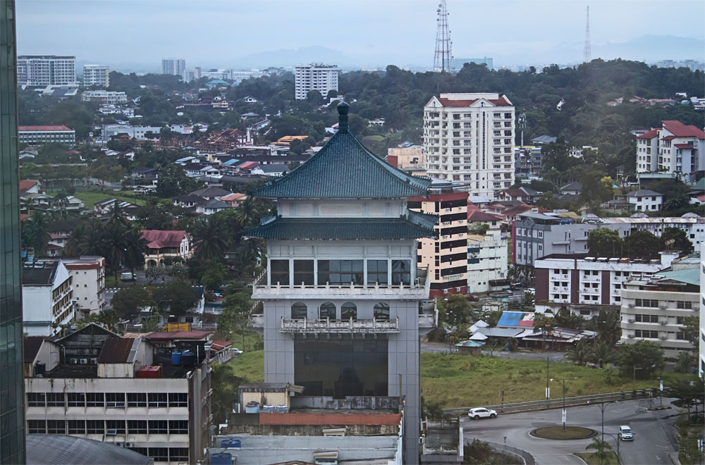 Kuching skyline